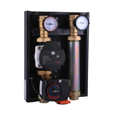 Насосна група Termojet НГ-48/48л зі змішувачем в кожусі без насоса, під насос базою 130мм, Dn25 (84320480 L)